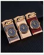 briquet 2 flammes montre 3 couleurs