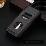 briquet cigare tout en un noir