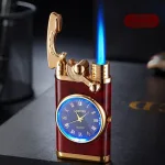 briquet luxe montre brun