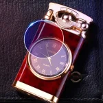 briquet luxe montre horloge