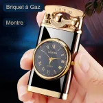 briquet luxe montre noir 2